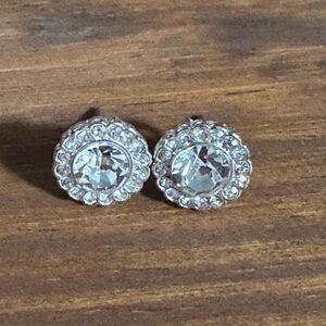 Elegant Silver Stud Earrings